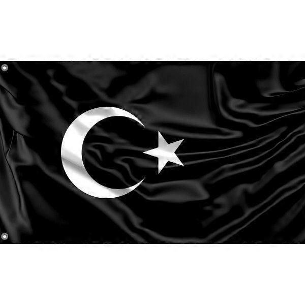 Black Turkey Flag | Unique Design