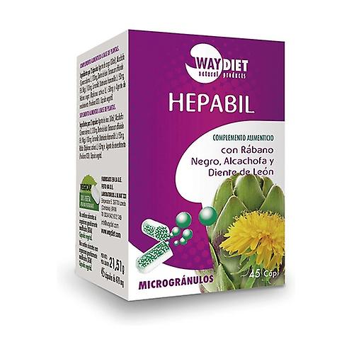 Phytocomplex hepabil capsules 45 capsules of 478mg