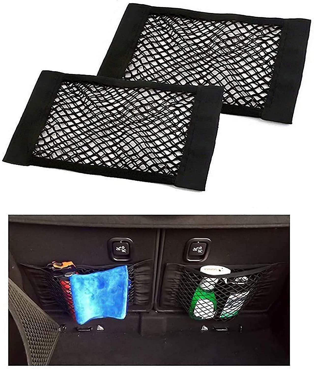 Tribe Storage Network. [2 Pack] Car Storage Net - Bottles. Food. Add Storage