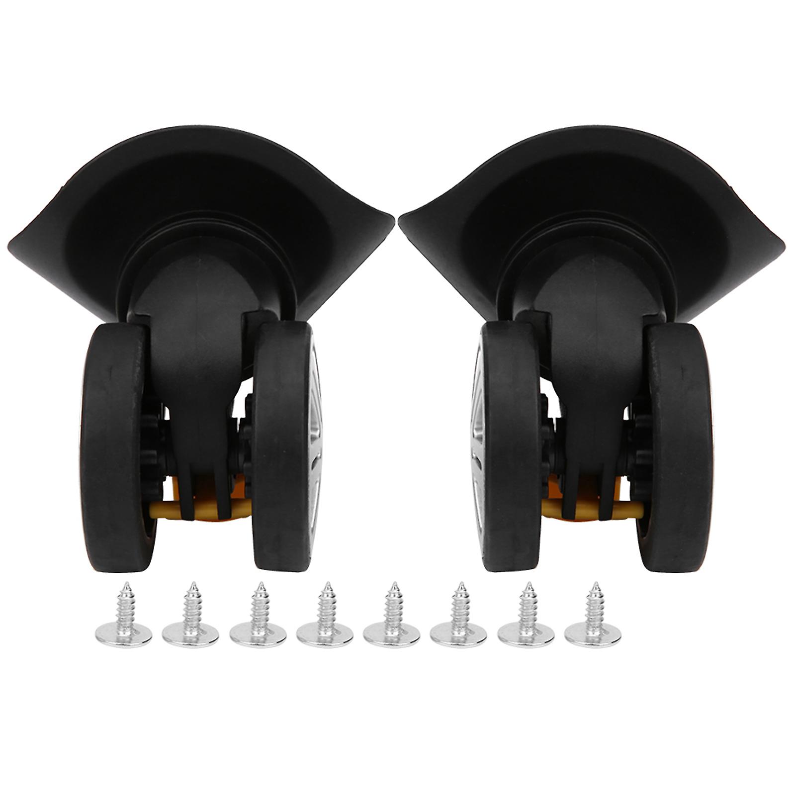 Luggage Replacement Wheel,Brake Mute Double Row Universal Wheel Suitcase Replacement Wheel Leading Edge Technology