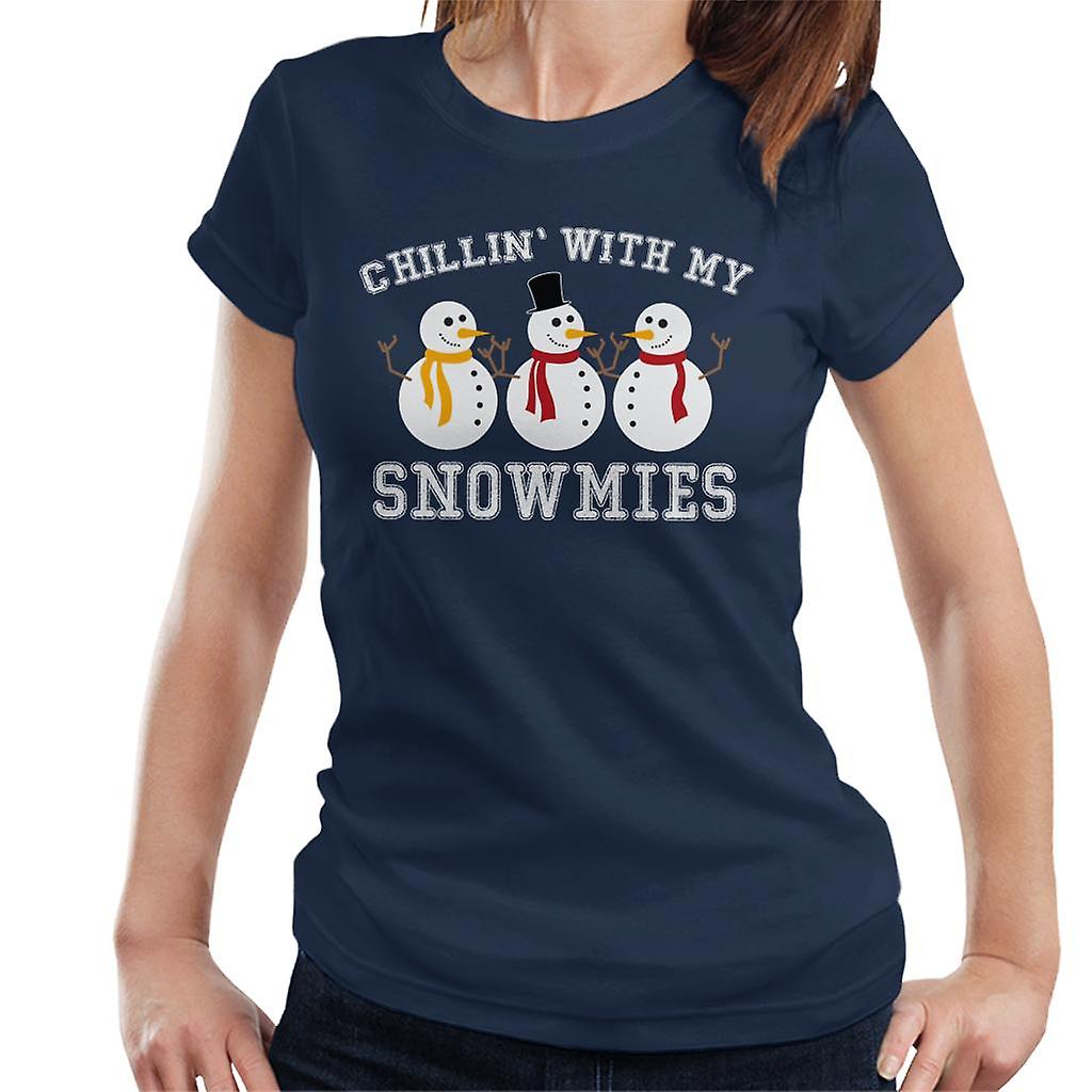 Chillin con mio Snowmies-Shirt