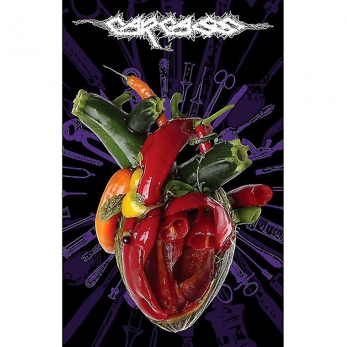 Kadaverrevet arterier tekstilplakat