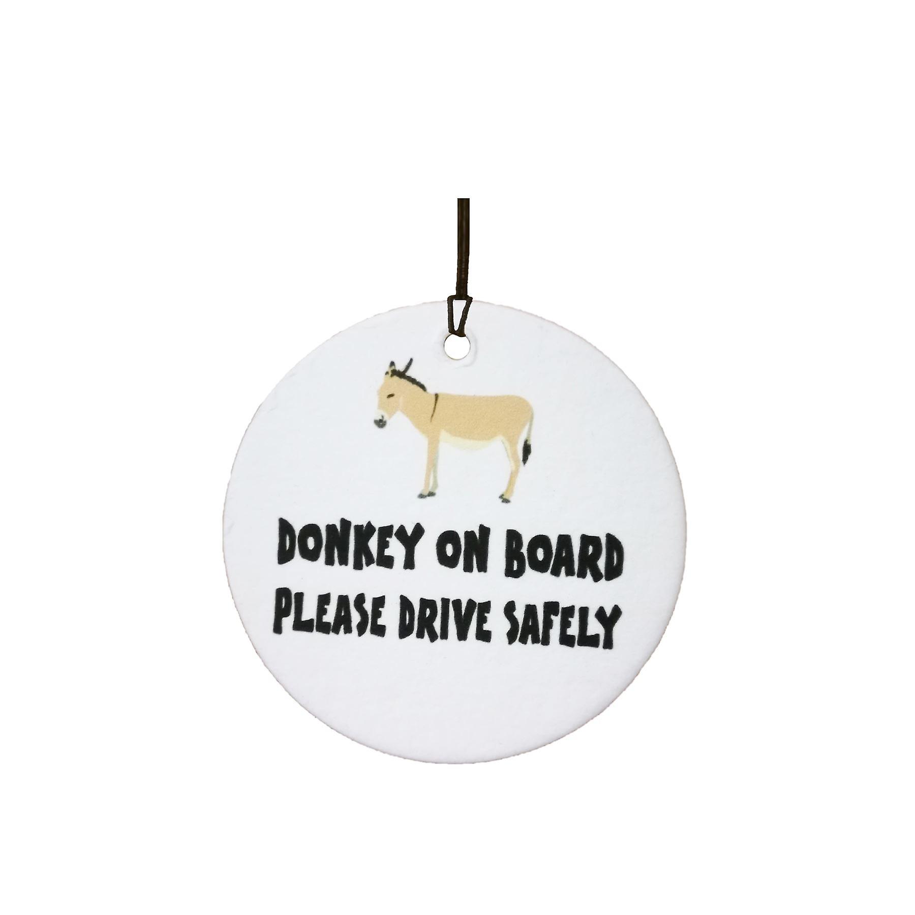 Esel an Bord Auto Lufterfrischer