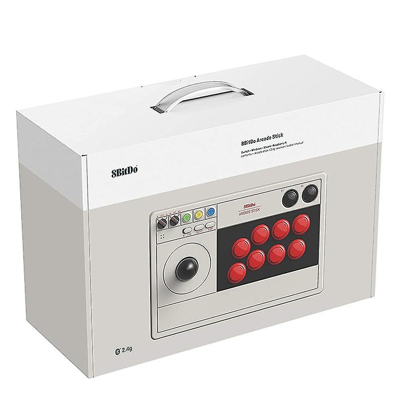 Arcade Stick Support Wired, Wireless Bluetooth And 2.4g With Receiver For Nintendo Switch Windows