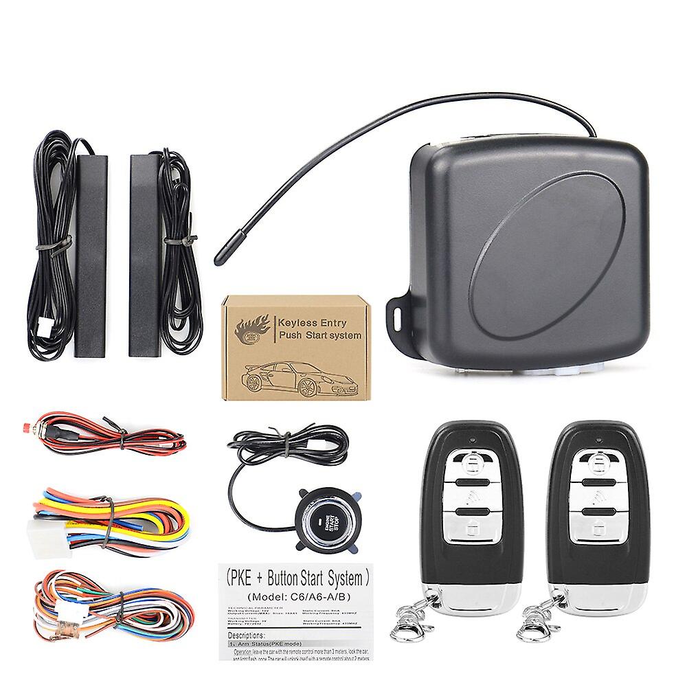 Car Alarm Systems Auto Remote Central Kit Door Lock Keyless Entry System Central Locking With Remote Control