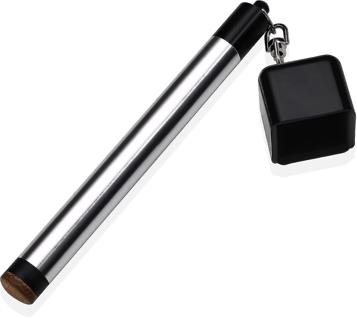 Support de craie de piscine, support de craie de queue de piscine 2 en 1, support de craie de queue de billard portable, queue de piscine antidérapante