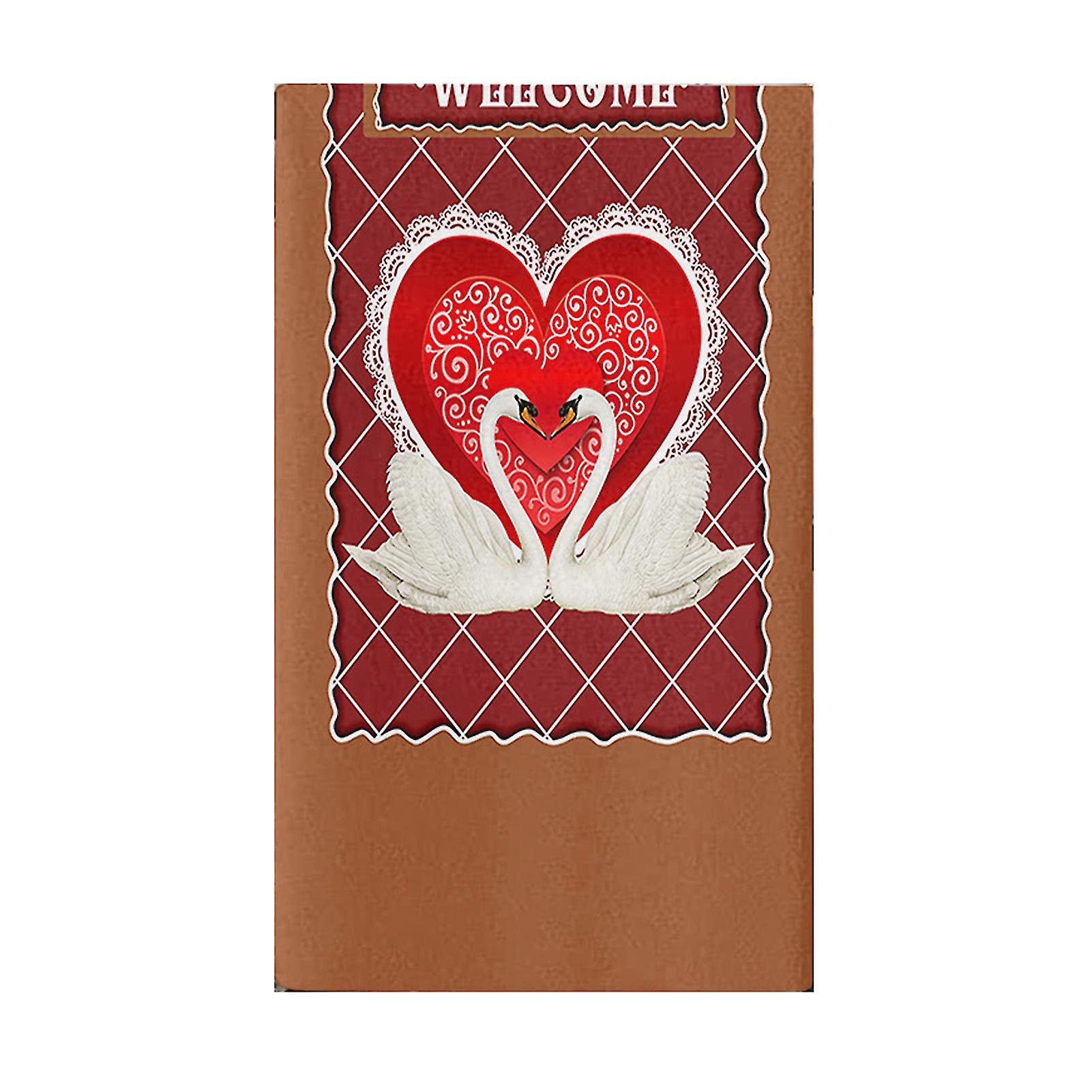 الصحون قماش فائقة الامتصاص سوبر لينة عيد الحب غسل الأطباق منشفة اكسسوارات المطبخ