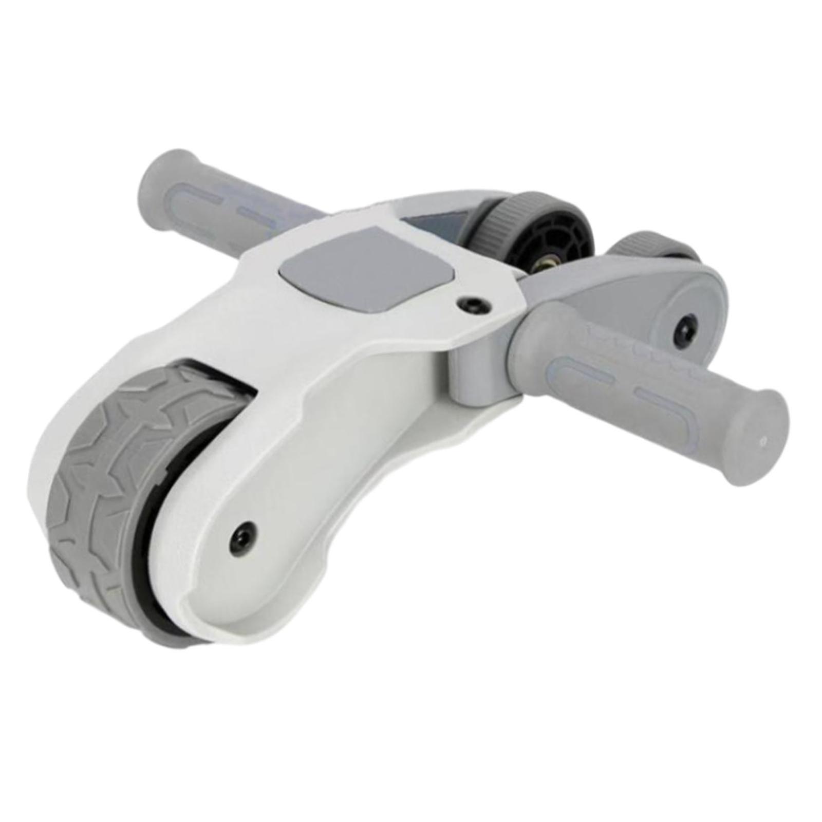 Pliable Ab Roller Wheel Core Training Ab Machine Abdominal Exercise Wheel Gray No Display
