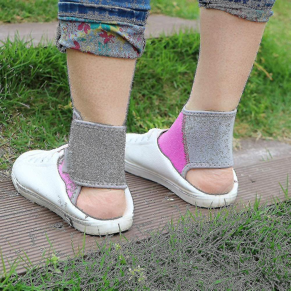2 Pcs Kids Adjustable Non Slip Ankle Tendon Compression Brace
