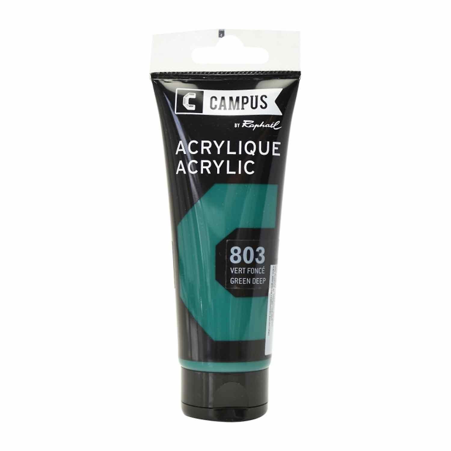 Acrylic paint 100 ml - Dark green n°803