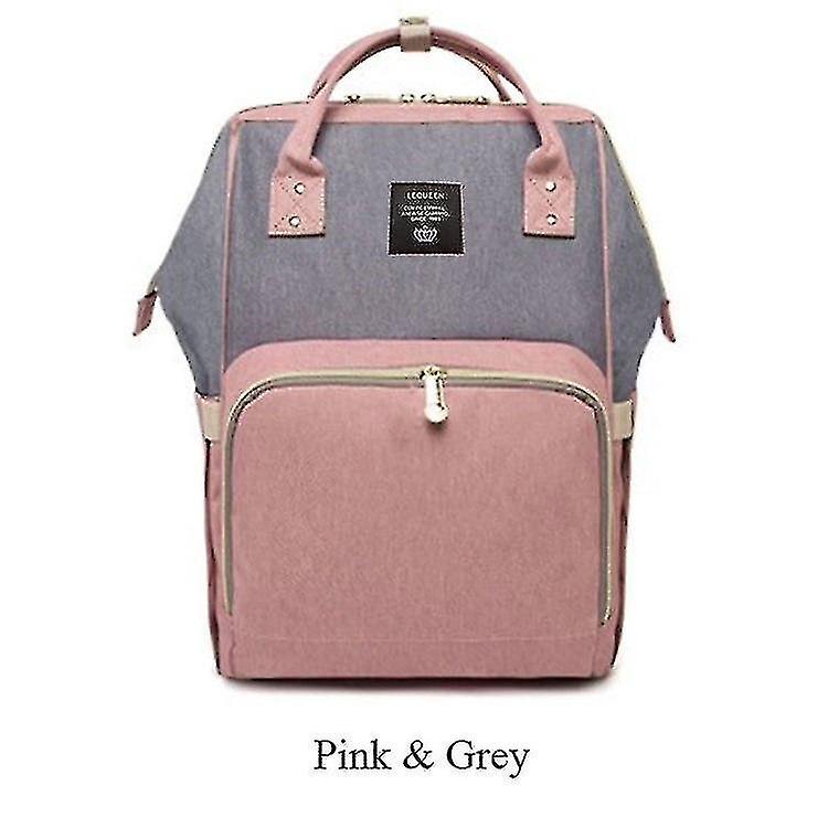 Diaper Kits Mummy Maternity Nappy Bag Pink Gray