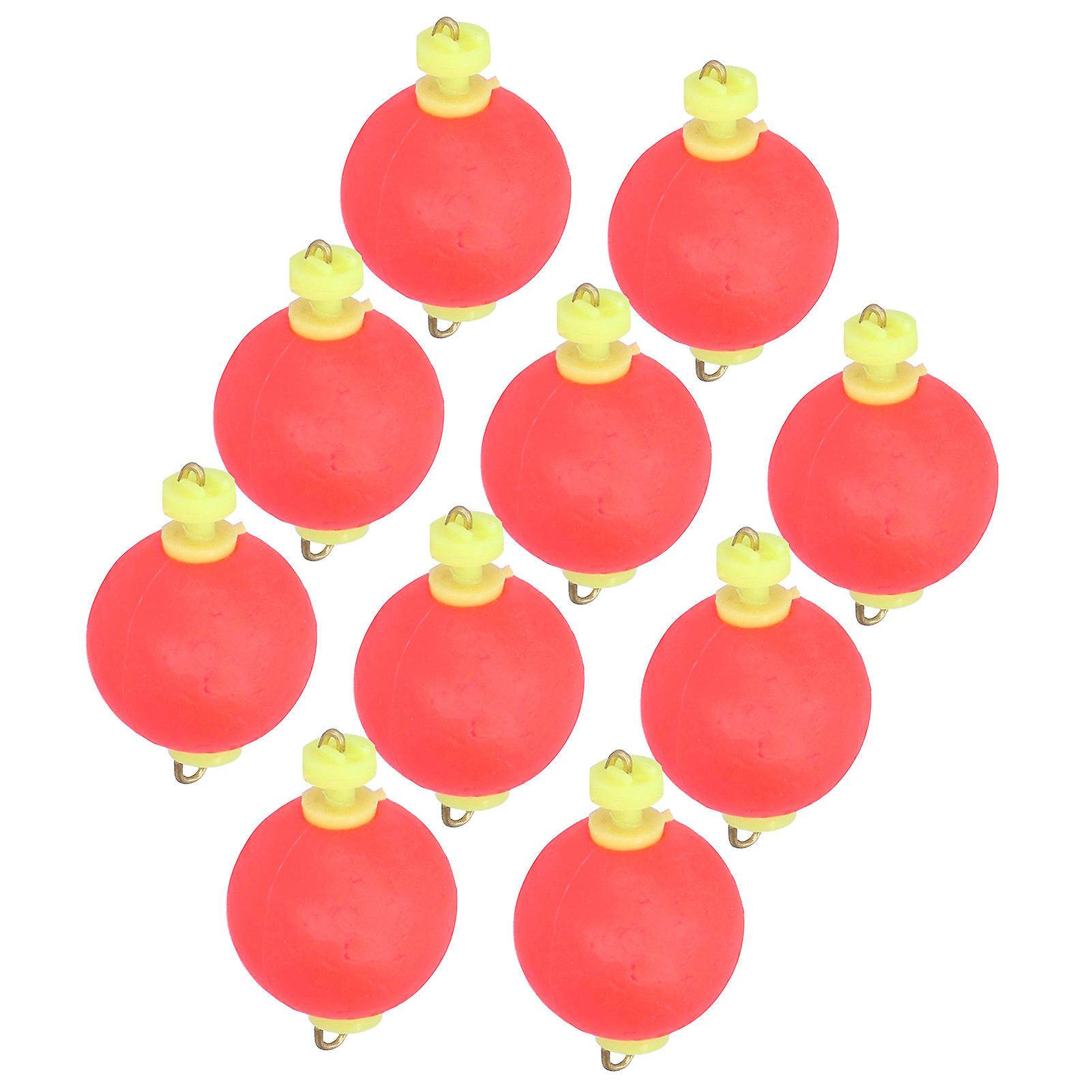 10pcs EVA Fishing Foam Spring Float Bobber Kit S, MultiColor