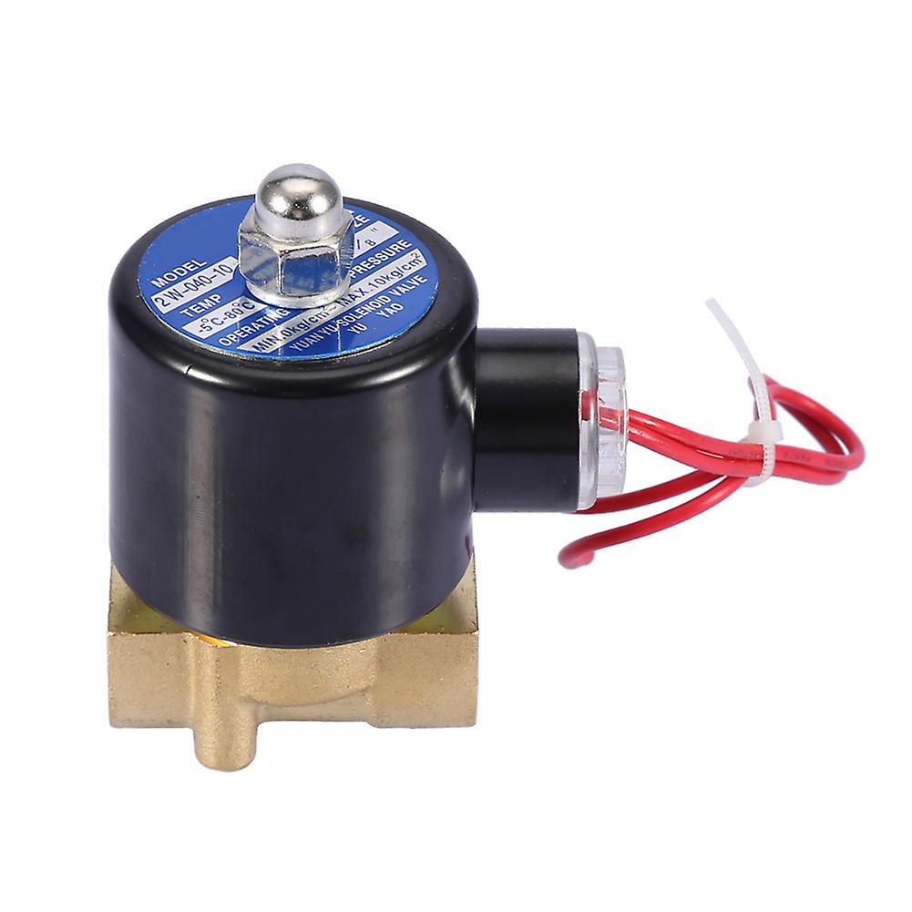 DN10 Normally Closed 2 Position 2 Way Electromagnetic Solenoid Valve AC  3/8"