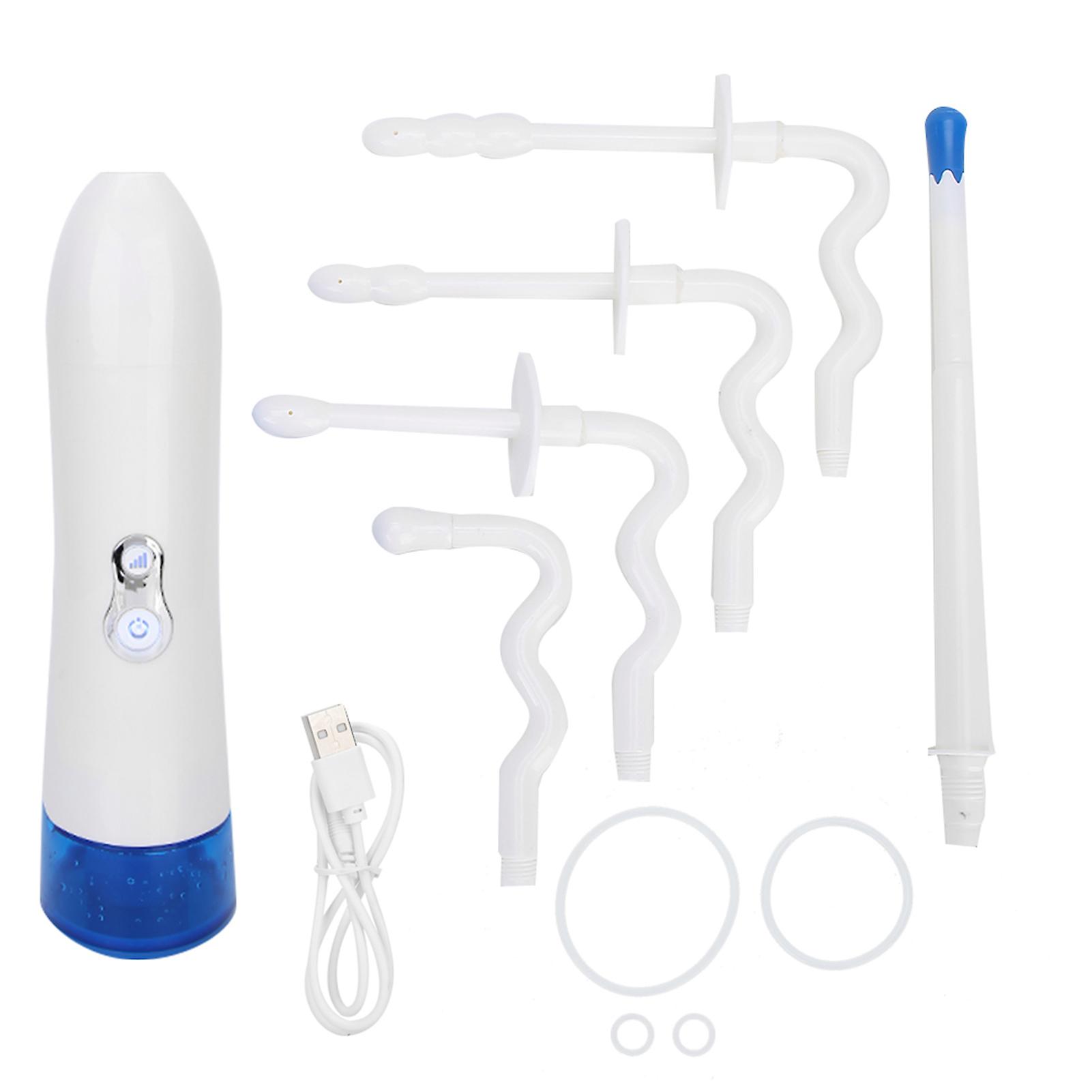 Nettoyeur anal électrique portable pour femmes et hommes, outil de nettoyage et d'irrigation pour lavement, accessoire