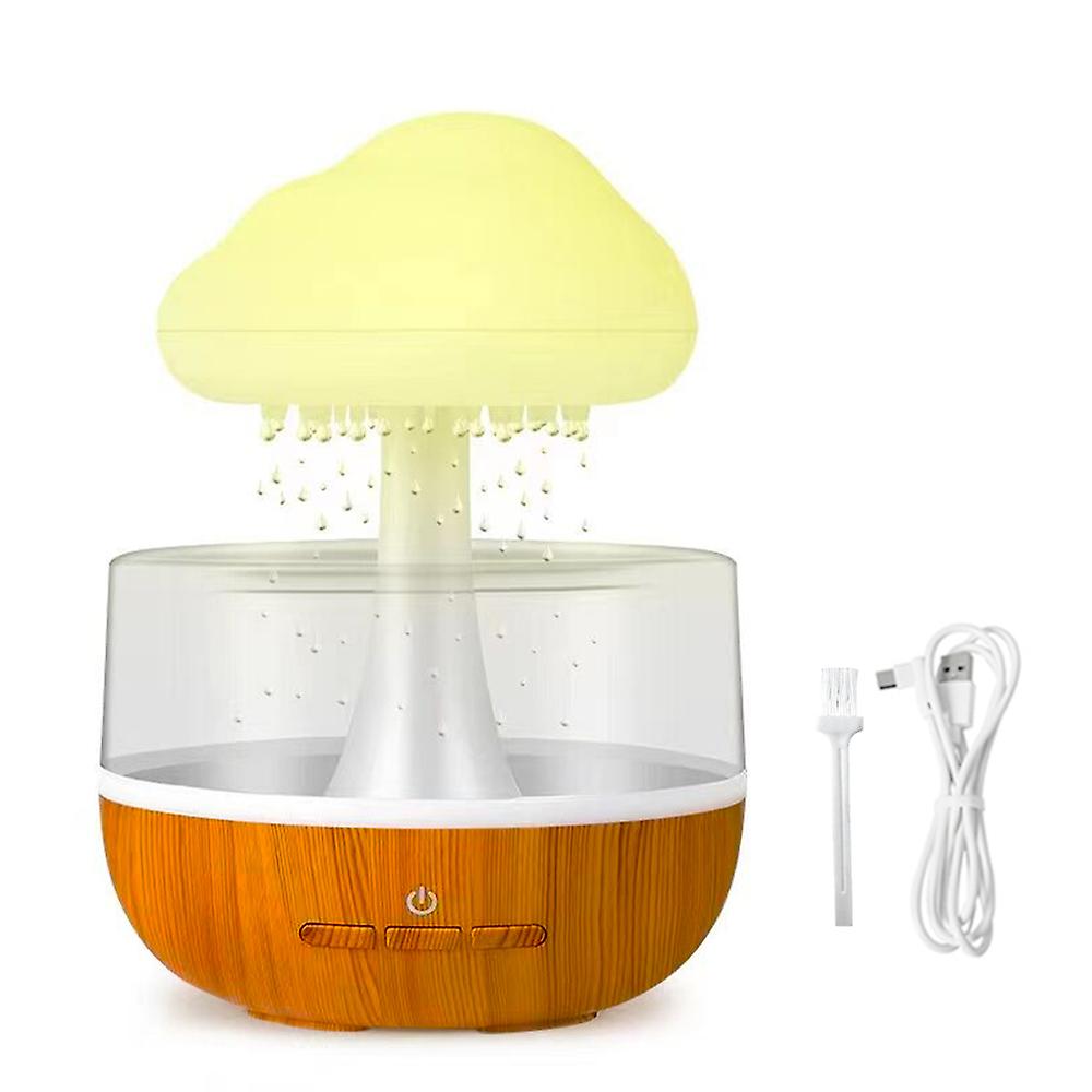 Rain Cloud Humidifier Water Drip 7 Color Night Light 400ml