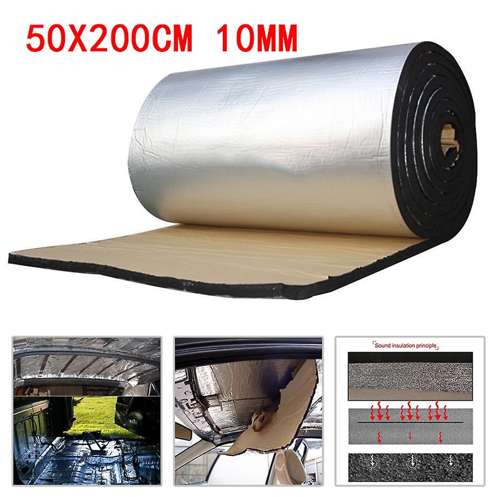 Thermal insulation mat for vehicles - 200x50cm soundproof dustproof