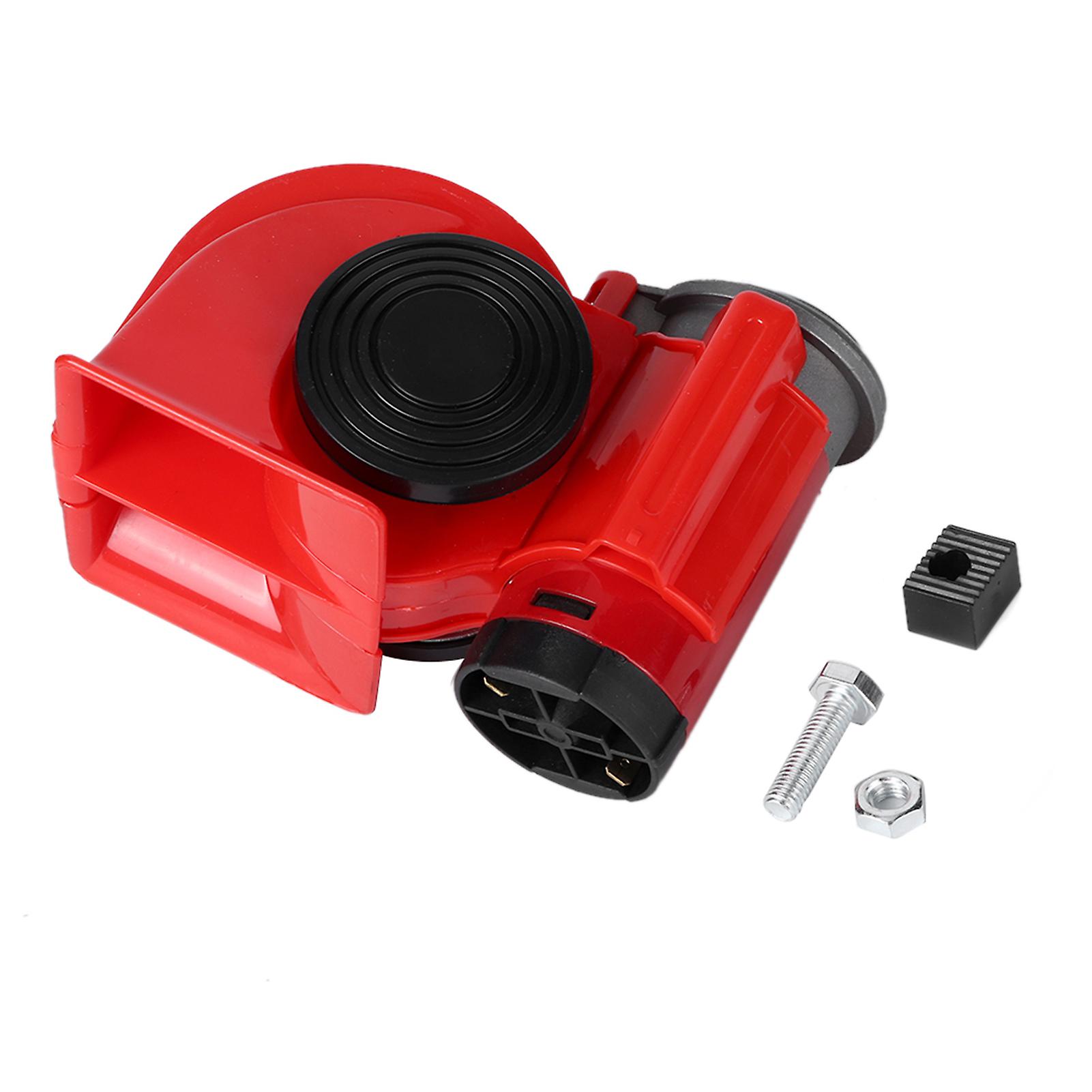 12V 120dB Compact Loud Air Horn Alarm Auto Motorcycle Loud Snail Horn