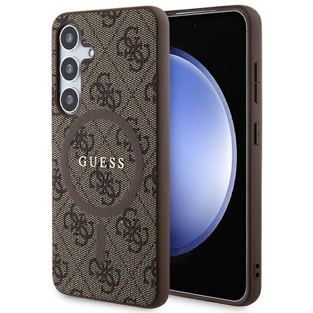 Guess Samsung Galaxy S24 4G Collection Metal Logo MagSafe