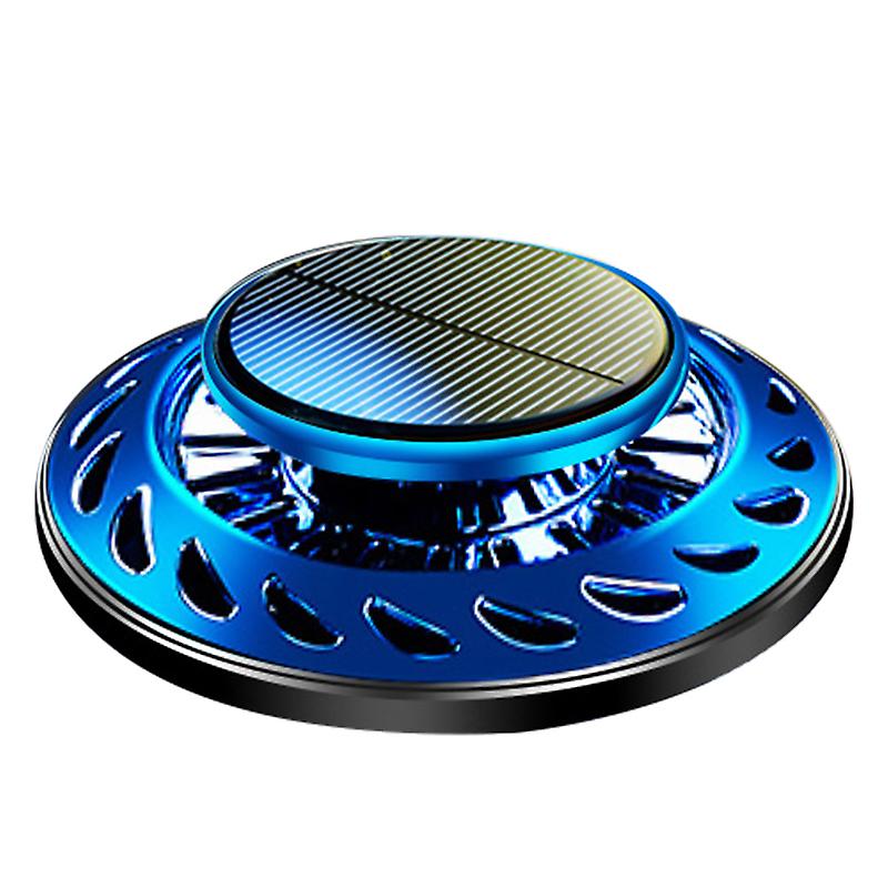 Car Essential Oil Diffuser Rotatable Remove Odor Long Lasting Fragrant Relieve Stress Air Freshener Blue 