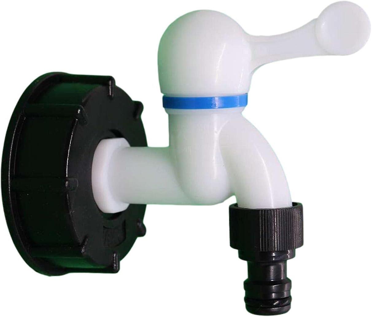 S60X6 IBC Faucet Fitting,Drain Tank Adapter, for Garden Faucet, for Tank Adapter, 1/2in Coarse Thread