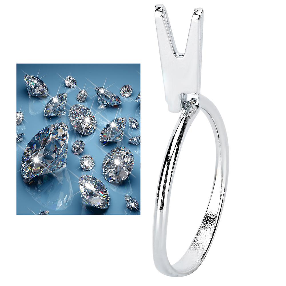 Metal Ring Holder Ring Stone Diamond Holder Tools Jewelry Making Processing Accessory