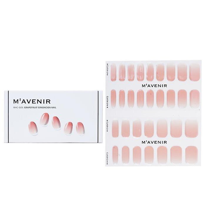 Mavenir Nail Sticker - # Grapefruit Gradacion Nail 32pcs