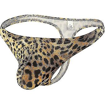 Herren-Slips mit Leopardenmuster