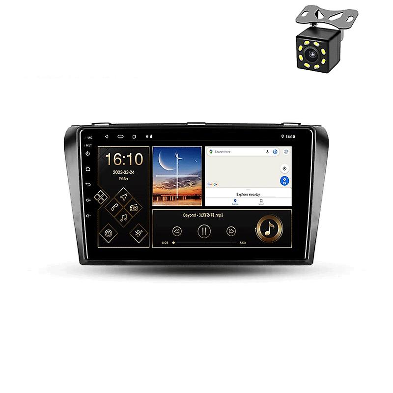 Android Auto Car Radio For Mazda 3 bk maxx axel 2004-2013 Wireless Carplay Multimedia GPS autoradio