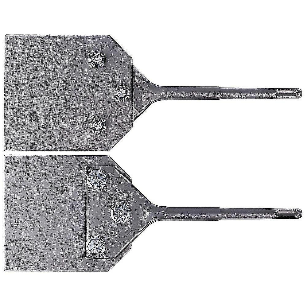 4 polegadas flocos de telha larga e lâminas de remoção adesivas - adequado para martelos de demolição Sds-plus e Ha