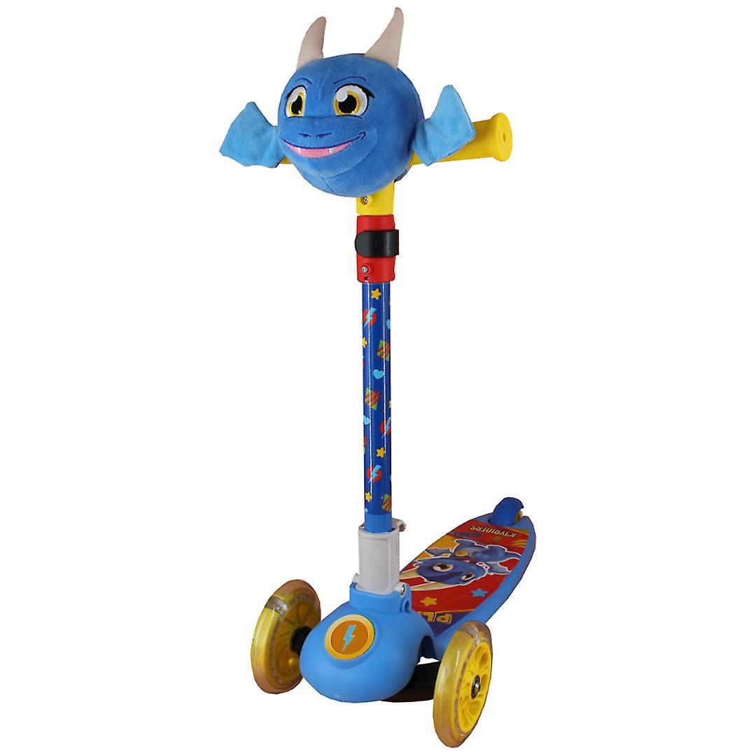 K3YRiders 3 Wheeled Draky Plush Head Scooter