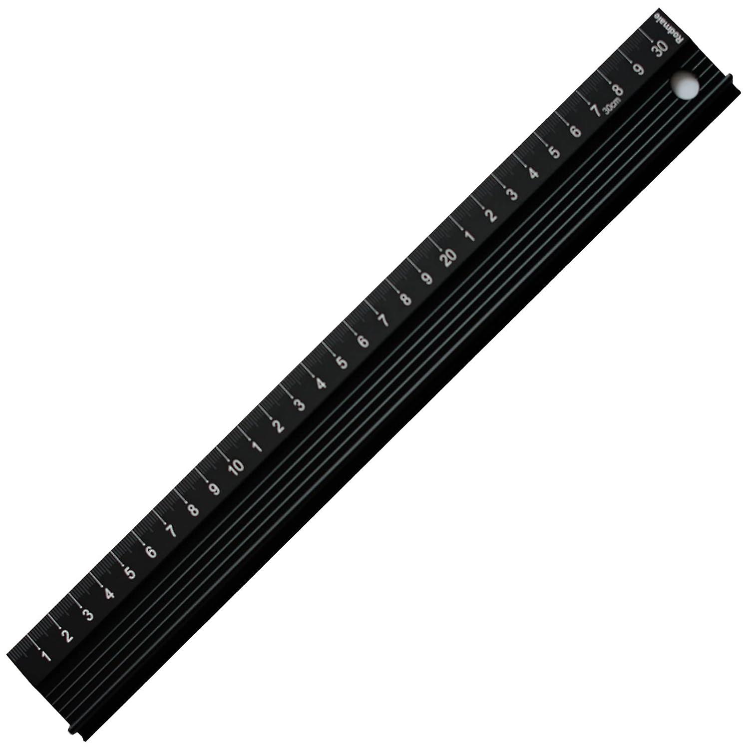 30cm Metal Scale Ruler, Technical Drawing Set, Math Geometry Tool