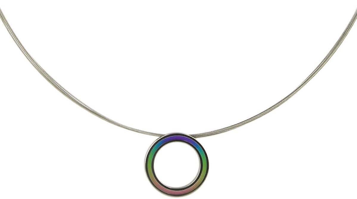 Ti2 Titan Retro kleine Anhänger - Regenbogen