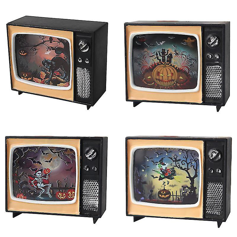 4pcs Tv Lights For Halloween Decorations