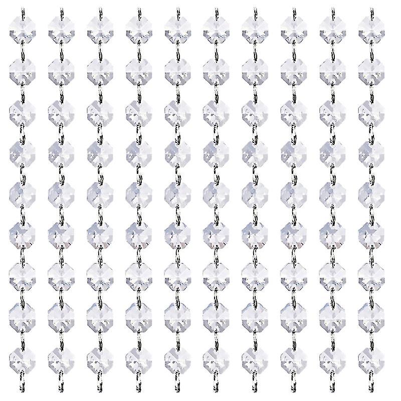 10pcs Hanging Crystal Bead String