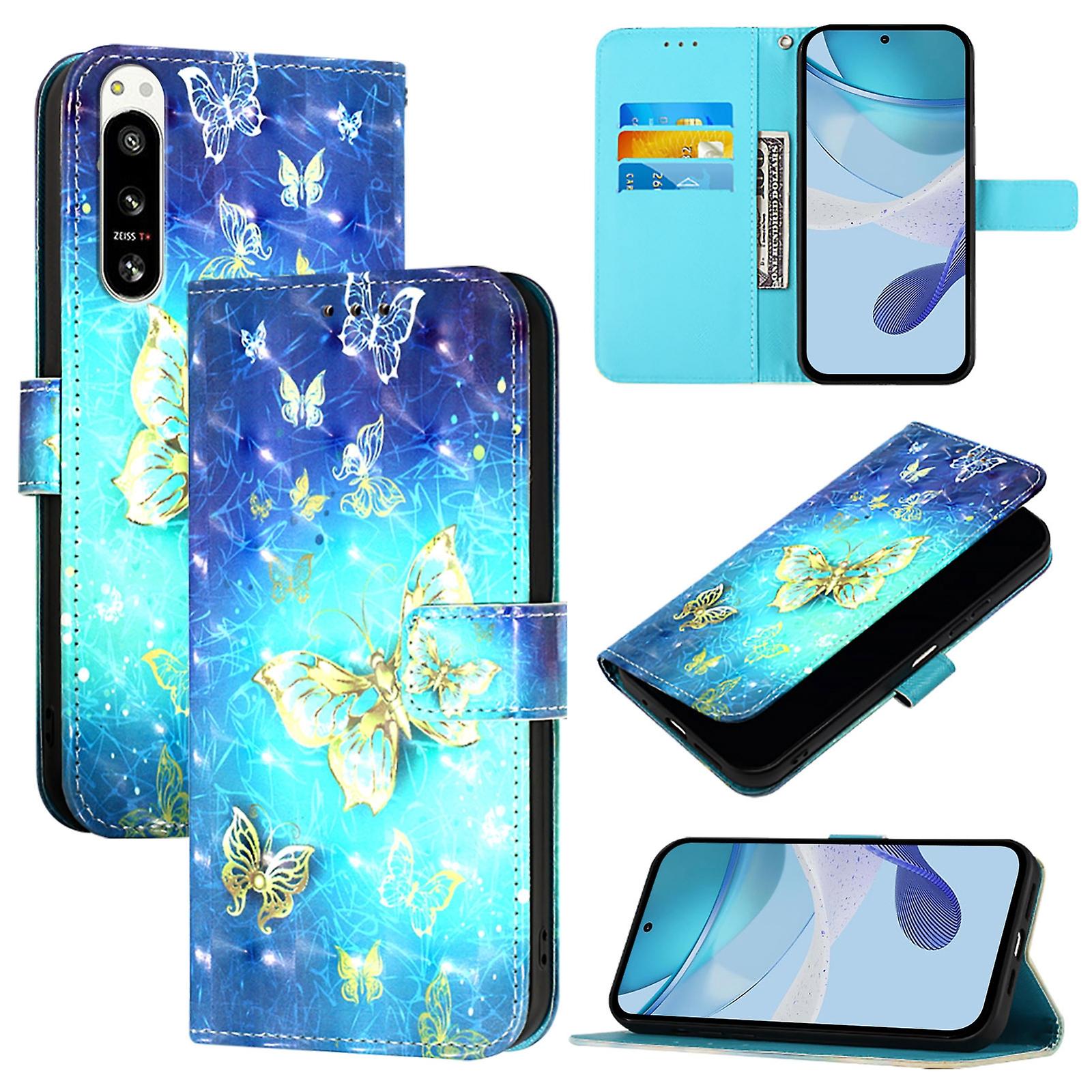 3D Ζωγραφική Δερμάτινη Θήκη Για Sony Xperia 5 IV