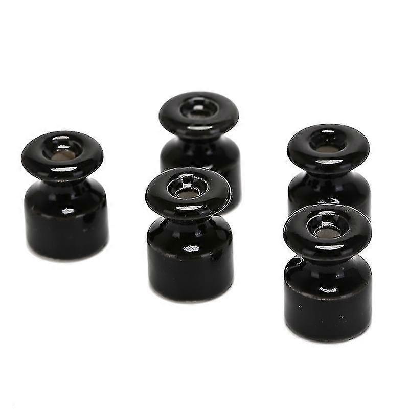 5pcs/lot Porcelain Insulator For Wiring Ceramic Insulators