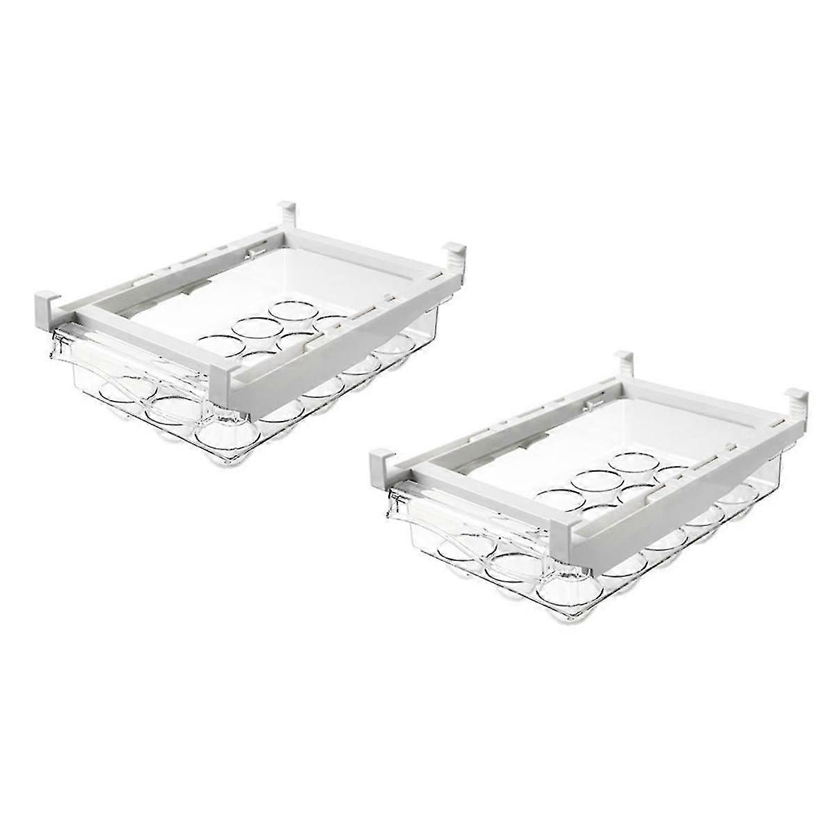 Refrigerator egg rack, refrigerator egg storage drawer, mini refrigerator drawer organizer