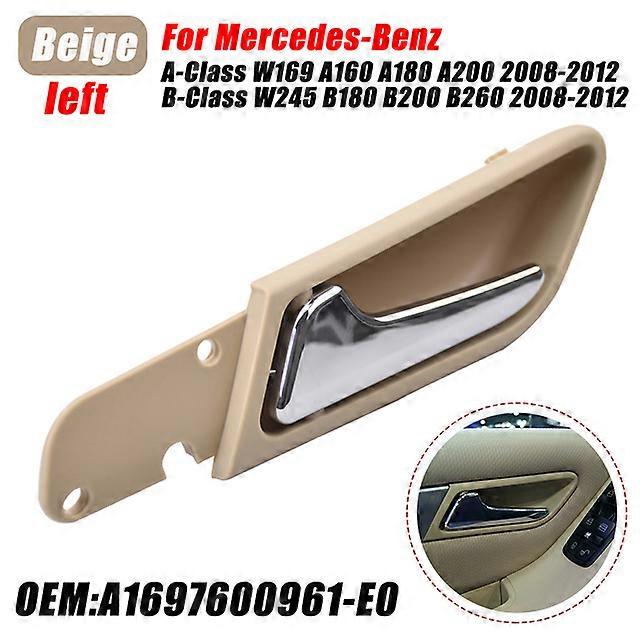 Rear Front Left Or Right Vehicle Interior Vehicle Interior Door Handle Assembly Black Chrome 1697600961 1697601061 For Mercedes W169 A-Class W245 B-Cl