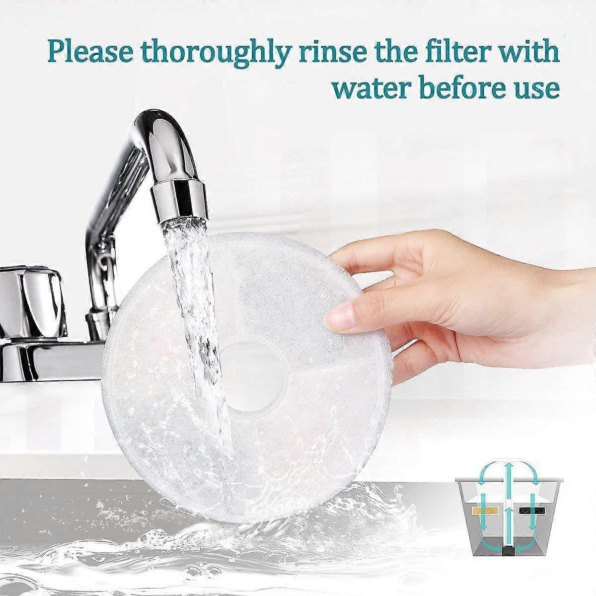 Cat Fountain Filters [4 Pieces] Cat Drinking Fountain Filter