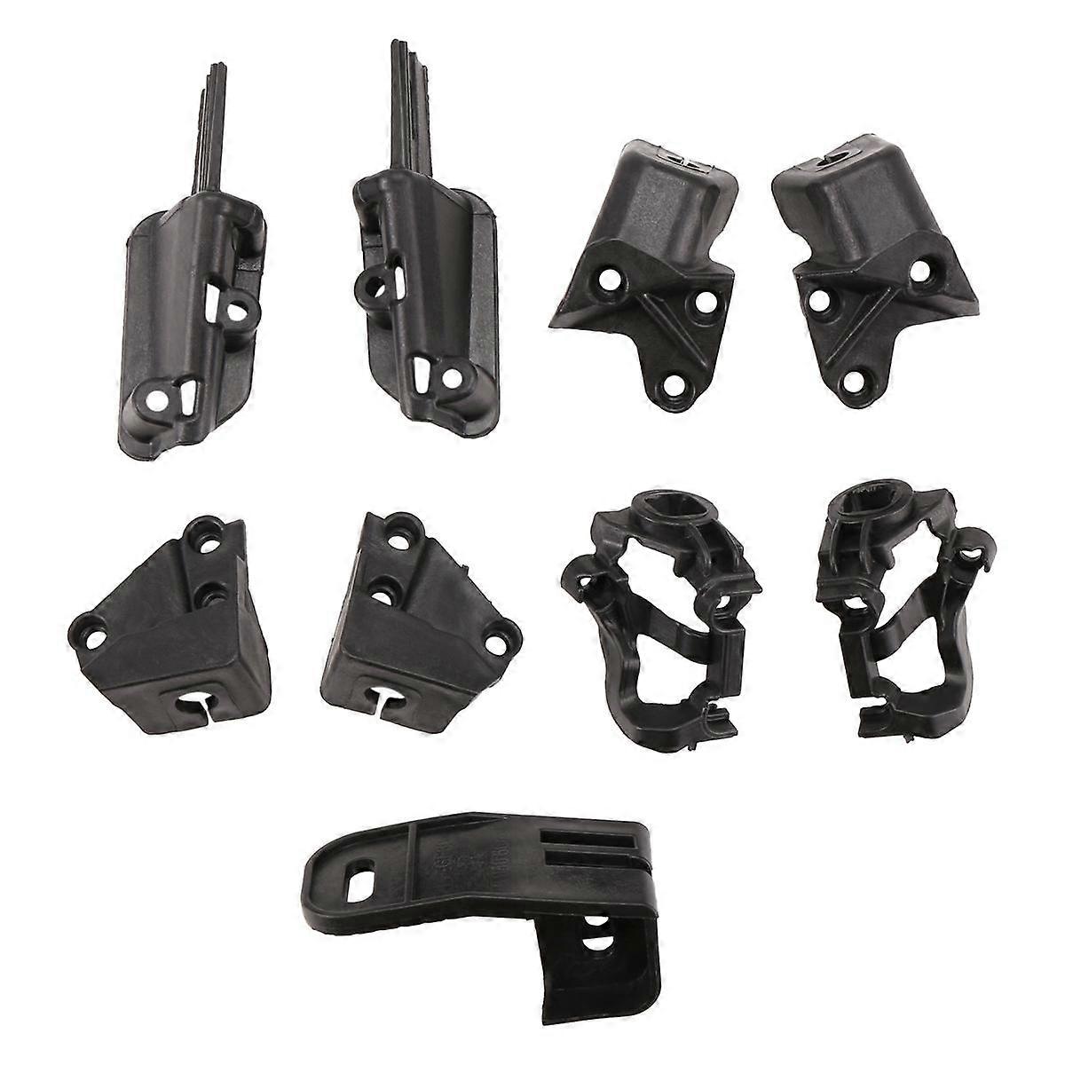 Black Front Headlight Repair Bracket Kits 63117348936 For Z4 Roadster E89 Z4 18I 20I 28I 35I 2008-2016 Fi Size 18