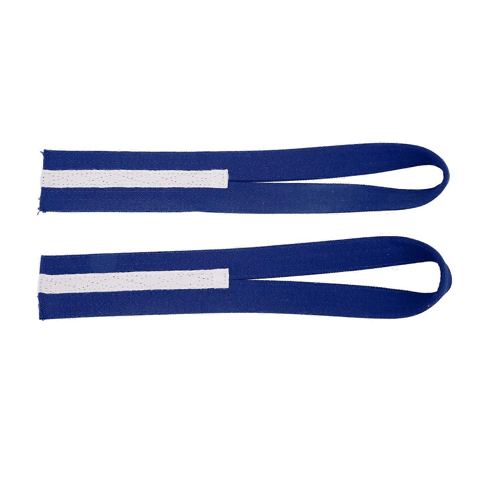 2 stk Løfte håndleddsstropper Canvas Anti Slip Enhance Styrke Wound Form Vektløfting stropper