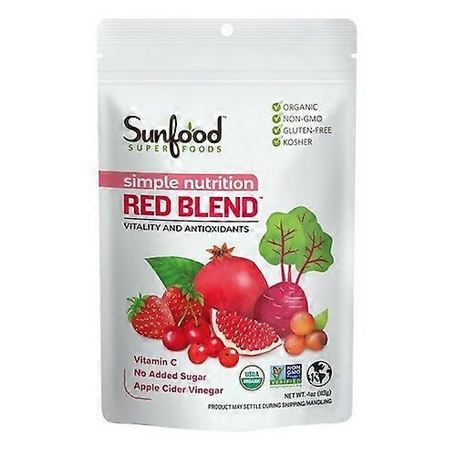 Sunfood Superfoods Simple Nutrition Red Blend, 4 Oz (Pack of 1)