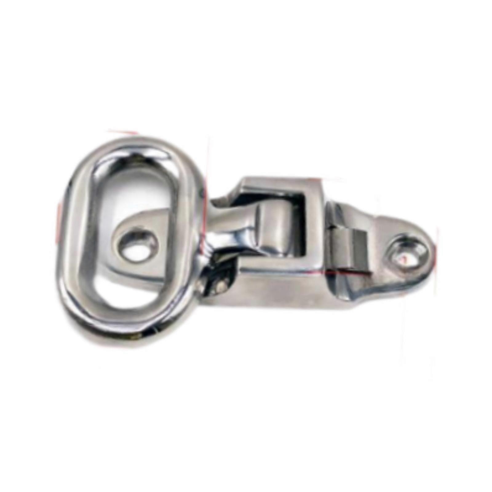 Folding Mast Step Metal Easy to Install Deck Hardware for Yachts Boat Marine 12.5cmx8.1cm