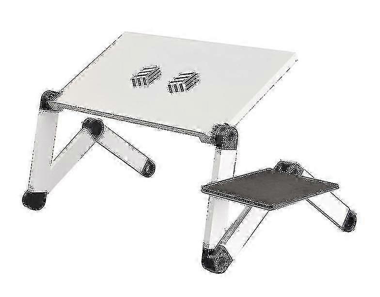 Laptop Table Portable Foldable Computer Tablet Stand with Cooling Fan