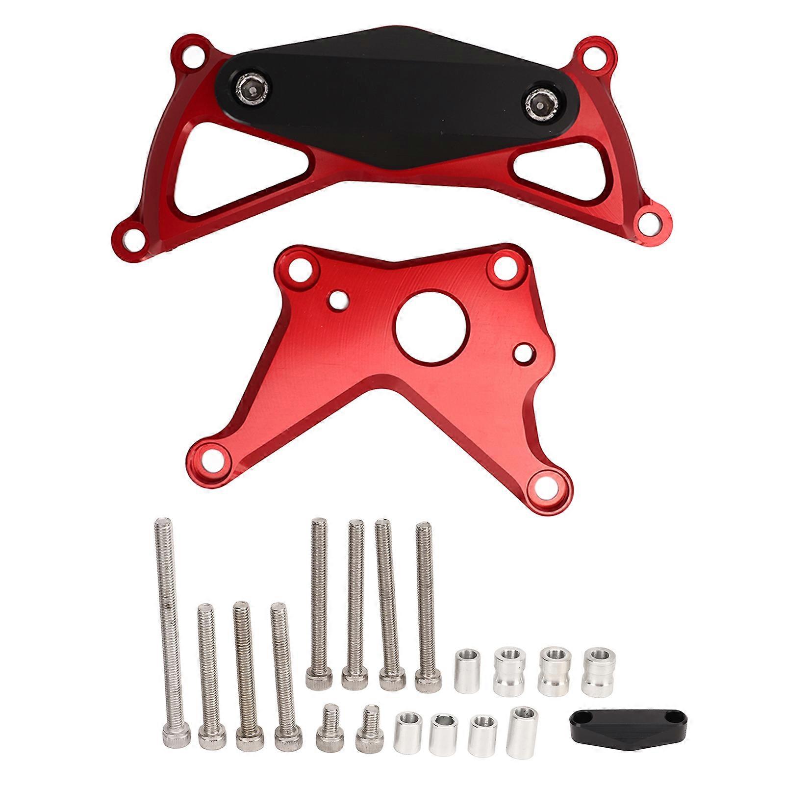 Motorcycle Engine Guard Aluminium Alloy Engine Frame Slider Crash Protective Cover Replacement for SUZUKI GSX?S1000 KATANA Red YEMAA