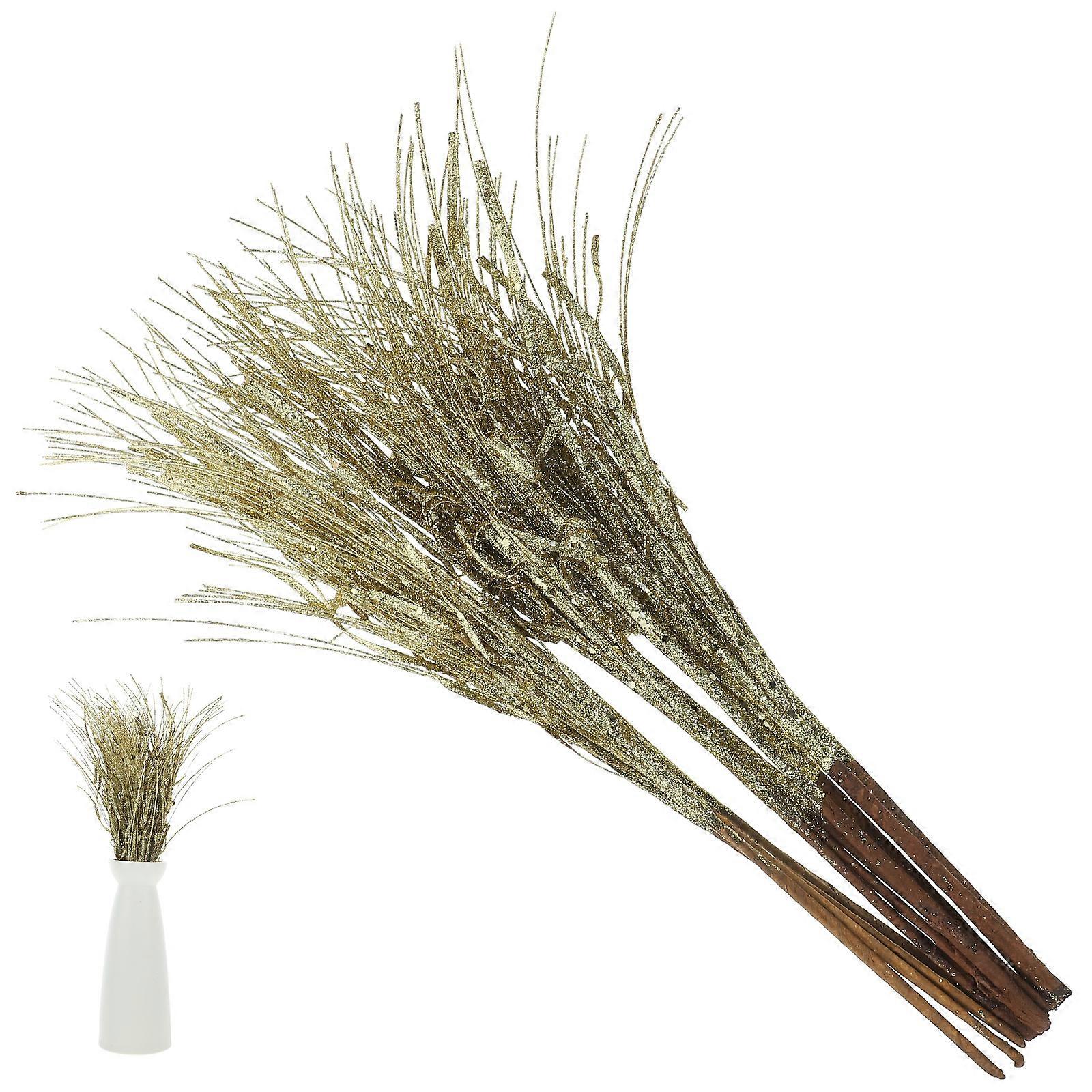 12pcs Glitter Picks for Christmas Tree Inserts Decorative Picks for Christmas Tree