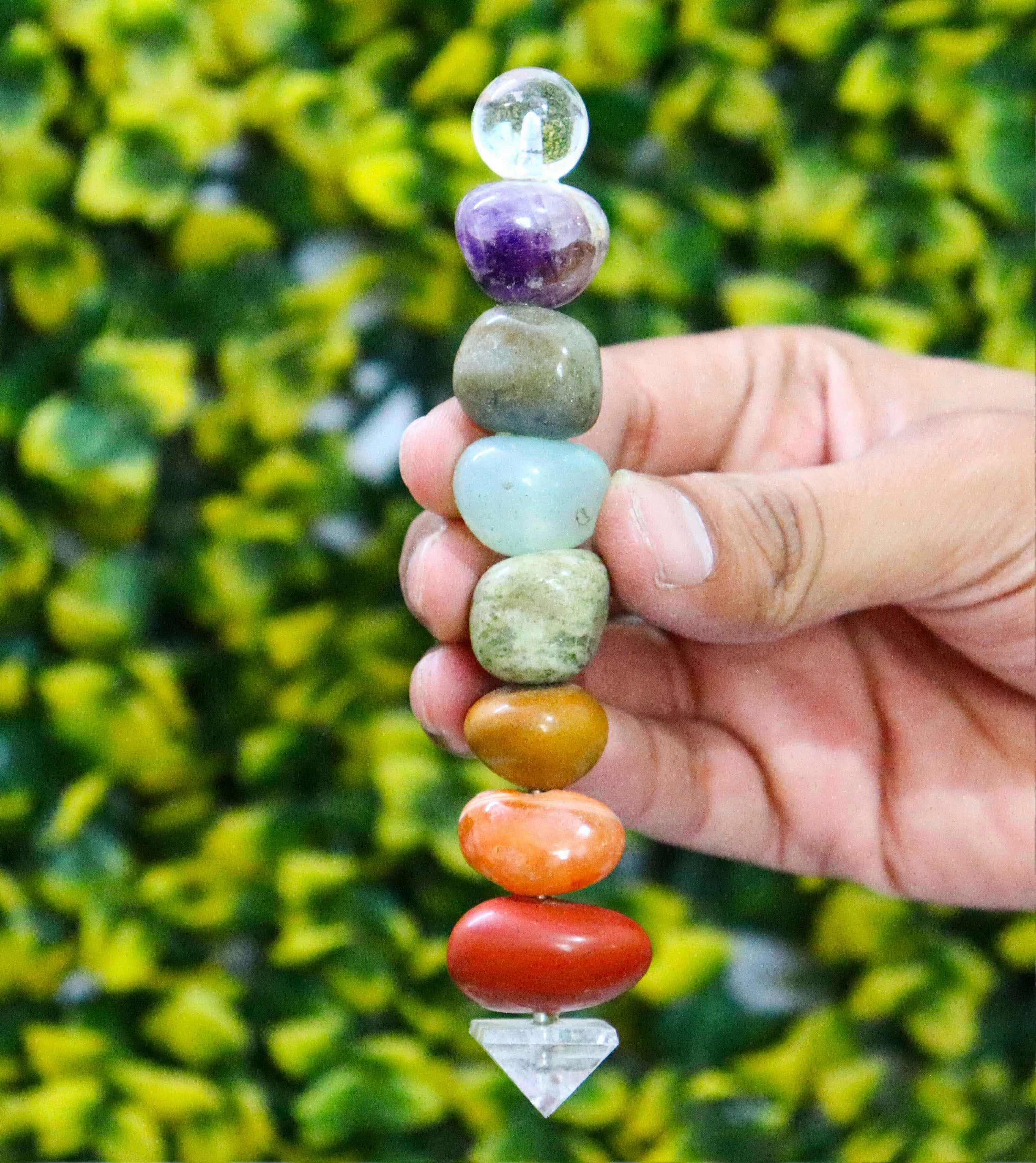Chakra Healing Tumbled Wand