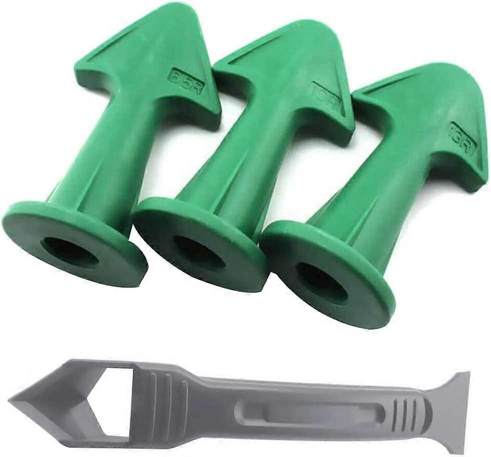 Reusable Caulking Nozzle Scraper Set, Caulking Spatulas, Silicone Removal Tool, For Silicone Gaskets Gasket Scraper Glass Glue Tile Scraper