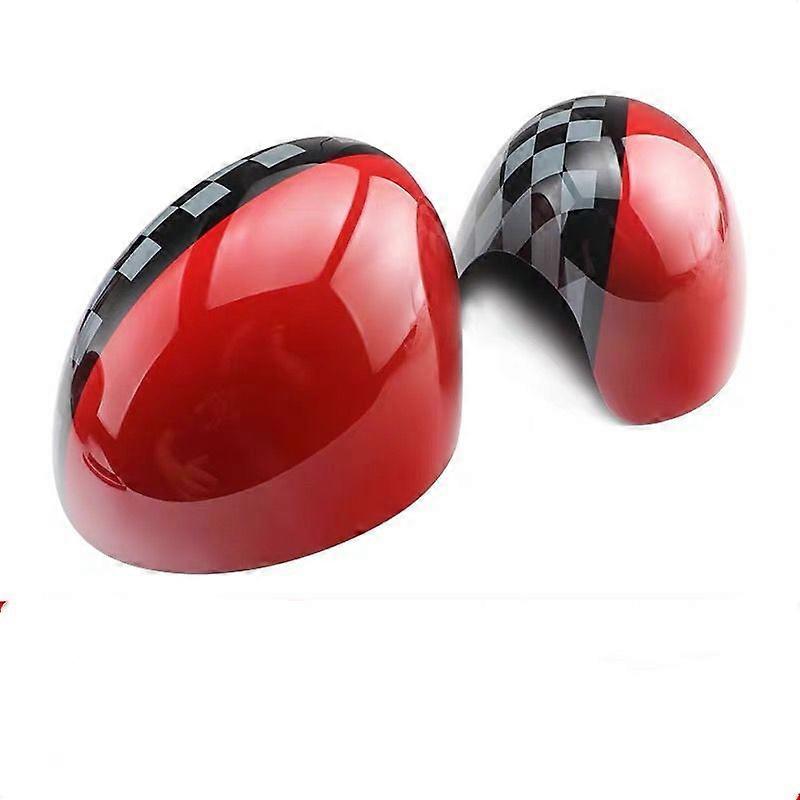 Compare Price: mini cooper mirror caps red - on