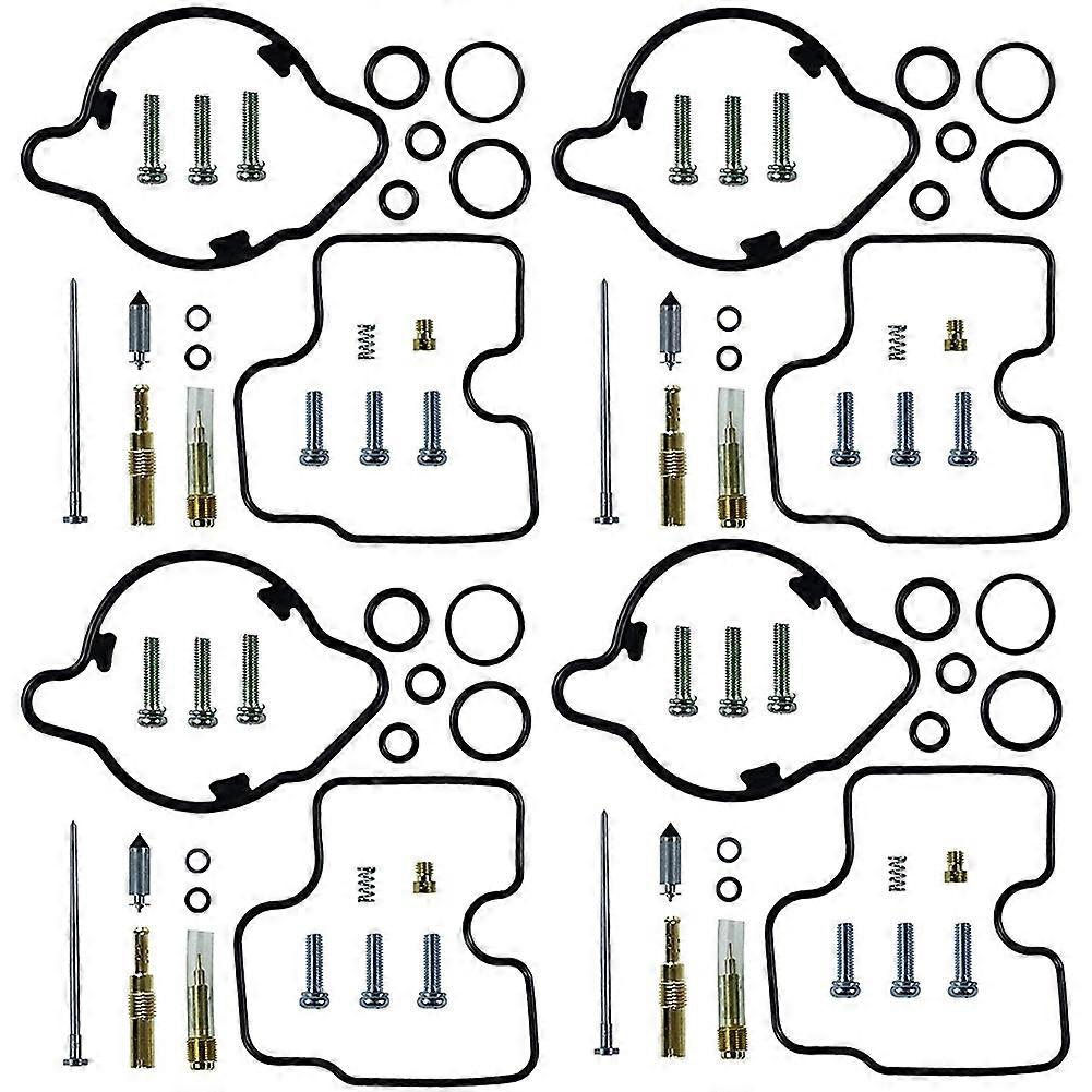 4 Pack of Carburetor Rebuild Kit for 750,VF750C,VF750, 1994-2003